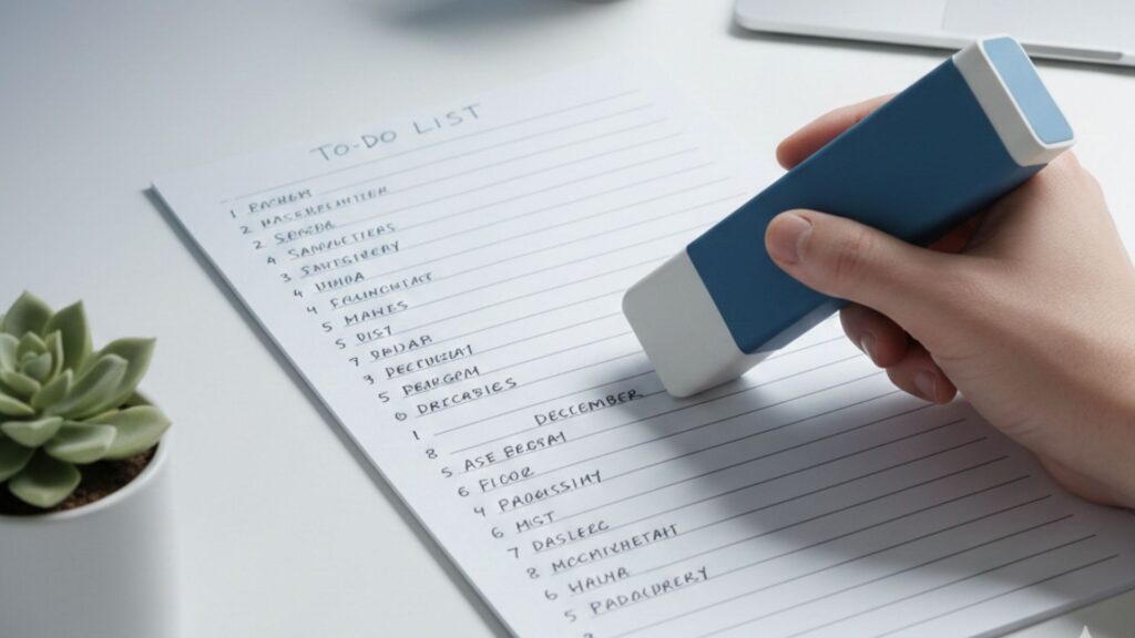 Subtraction is the New Productivity Hack: Why I Spent December Deleting My To-Do List