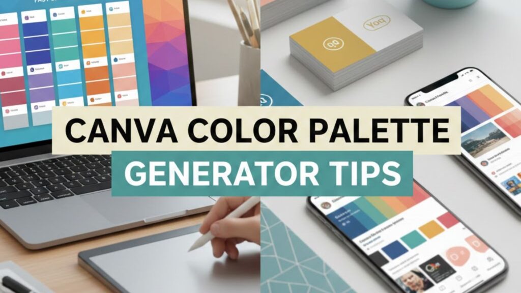Canva Color palette generator tips